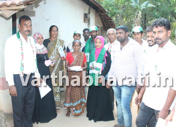 ಉಳ್ಳಾಲ : ಸಿಪಿಐ(ಎಂ) ಬೆಂಬಲಿತ ಜನತಾದಳ ಜಾತ್ಯಾತೀತ ಪಕ್ಷದಿಂದ ಮೊಂಟುಗೋಳಿಯಲ್ಲಿ ಮತಯಾಚನೆ